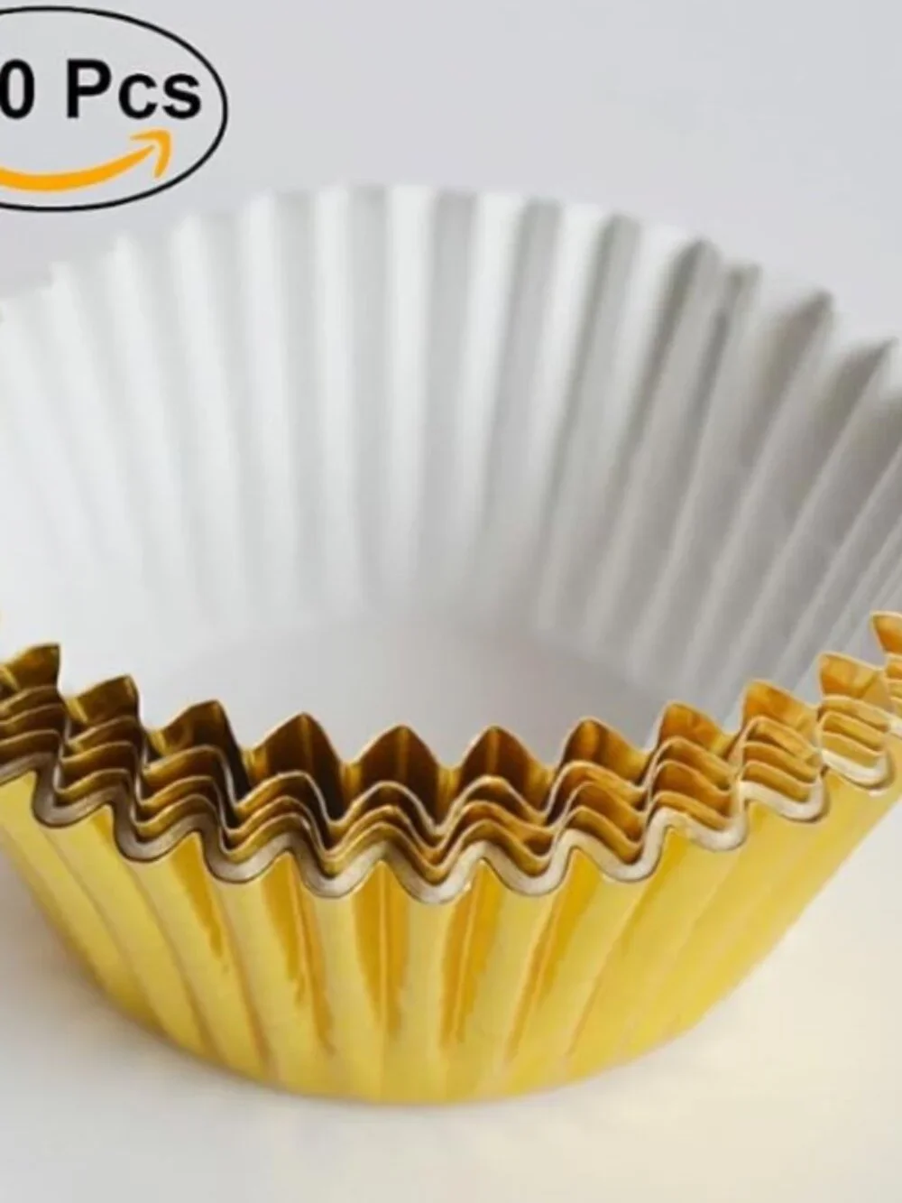 Jumbo Cupcake Liners Aluminum Foil 200pcs